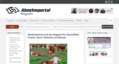 Desktop Screenshot of abnehmportal.com
